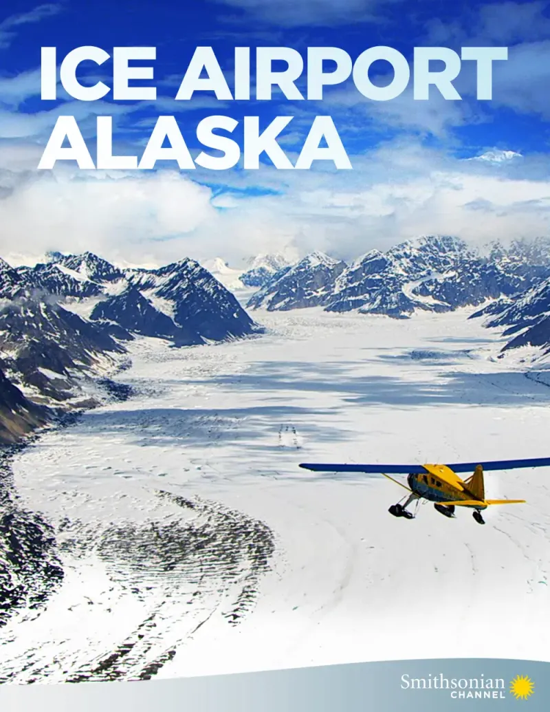 Ice Airport Alaska poster